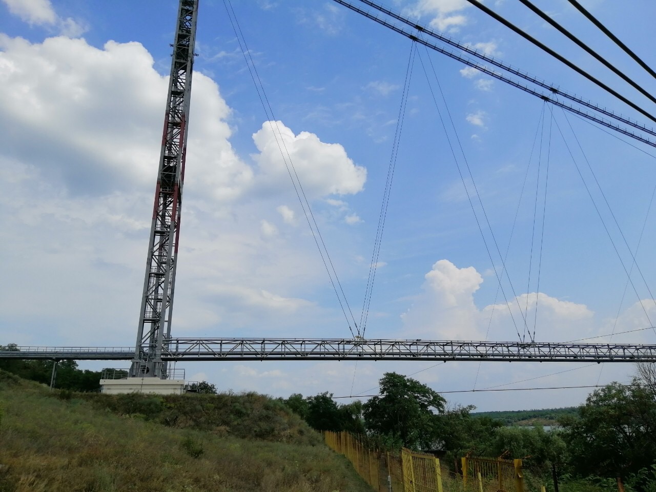 Аммиакопровод через Днепр. Мост через Южный Буг Николаев. Мостовой переход через трубопровод.